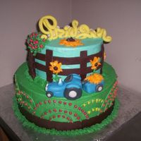 Reunion Cake Cake for my family reunion. Thank you to all on this site for the inspiration!