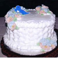 Course Ii Basket Weave Cake This was my final for when I took Course II with Wilton