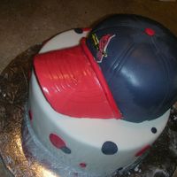 Baseball Cap For a friend who surprised her friend with tickets to a game. This was the way she told her.