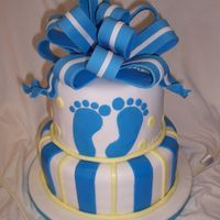 Wess's Cake All fondant. Thanks to SugarShack- this is her original design- my girlfriend loved it :)