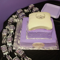 Princess Cake This was my first time doing a pillow cake, defin. learned what not to do for next time. Overall I liked how it turned out, 3 tiers all...