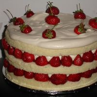 Strawberry Shortcake My version of a strawberry Shortcake. This is a great summer cake!!