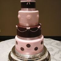 Baptism Cake Was surprised that this design was ordered for a baptism - but the customer is always right!!!