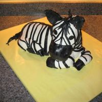 Zebra Cake I did a trial run on this cake earlier, and this was the real cake for a gourmet dinner for 8 with an African theme- the dinner was...