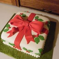 Christmas At Monticello Done in marshmallow fondant