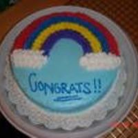 Course 1 Rainbow Cake all icing is BC