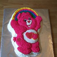 Care Bear I done this cake for my nieces birthday