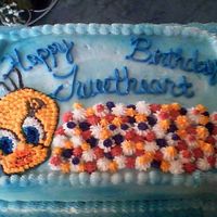 Tweety Birthday Cake 