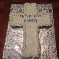 First Communion Cupcake Cake 