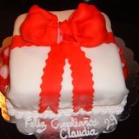 Birthday Present Birthday present for my boss, buttercream, butter cake