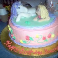 Im000003.jpg This was for my daughters first birthday. My first time with foundant figures. I thought the top was ok but the cake needed some help....