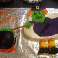 Witchy This is an all BC cake I made for my sister's birthday last year. She really liked it. It was really fun to make!