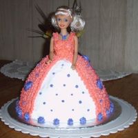 Barbie Cake I made this cake for my baby cousin's 2nd birthday. It was the first time I had every done a Barbie cake. What do y'all think...