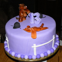 Horse Birthday Fondant horse, saddle and riding hat