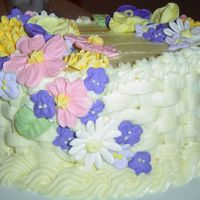 Basketweave Cake, Wilton Course Ii 