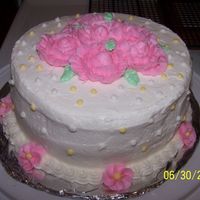 Course 1, Final Cake My Roses look more like Carnations, and had a few issues with the 0trans fat BC. But I was kinda proud otherwise