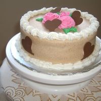 Chocolate Transfer My first time doing a chocolate transfer. The hearts were easy to do- I'll try something with more detail next time! It's a...