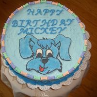 My First Fbct! This was for my niece's birthday. She loves dogs and blue's her favorite color, so she got a blue dog! I had so much fun with the...
