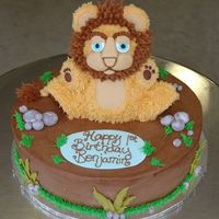 Cutie Lion all buttercream
