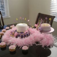 Allyssa 12Yrs fondant with cupcakes