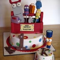 Handy Manny Handy Manny's toolbox for Koleton who turned 1 today. There are a few of these here on CC, not sure who did it first for the credit...