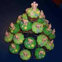 Littlest Pet Shop Cupcakes For my daughter's 6th birthday she wanted a Littlest Pet Shop theme. Fondant-molded mice with edible image eyes. Cupcakes covered in...