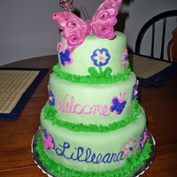 Baby Shower Cake Made this cake for a friend's shower. It was my gift to her. She loved it.