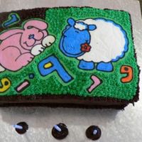 Dislexic Cake My first FBCT! I ran out of green icing, so I finished it up with chocolate. It's for my dh's birthday and he really doesn't...