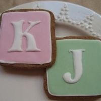 Monogram Cookies 