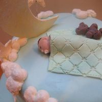 First Baby Shower Cake This is my first baby shower cake...inspired, of course, by many wonderful artists on CC!