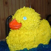 Duck Cake My sister and I made this cake for a baby shower.