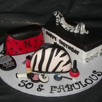 50Th Diva Birthday Cake 
