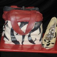 Handbag And Candy Shoe 