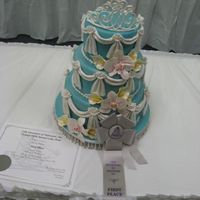 Special Occasion Cake This is the first time I entered a cake show and won first place. Thanks to CakeCoutureCreations for the encouragement. Everything about...