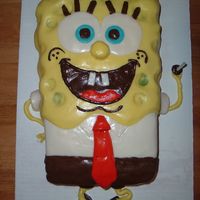 Spongebob My first attempt with fondant last year, a birthday cake for a friend.