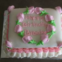 Mini Cake For Birthday Girl Here is another mini cake for a girl's BD on different month.