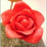 Starburst Rose this is my first time using starbursts to create flowers. here is my attempt at a rose. next time i think i'll try doing 3 - 5 - 7...