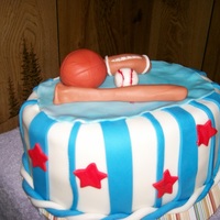 Sports Sports theme cake.