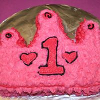 Princess Smash Cake This was a smash cake for my daughter's first bday. Didn't turn out like I wanted it, but hey, it is a smash cake! LOL