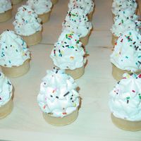 Ice Cream Cupcakes I made these for a summer birthday party. They were super easy and a HUGE hit with the kids.