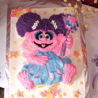 Abby Cadabby For my DN's birthday. I was quite proud of this cake, but the photos don't seem to do the cake justice. I made the dress from...