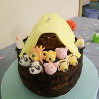 Noah's Ark Baby shower for a friend this past weekend. I'm really happy with how this one came out. Isn't funny how the free ones are so...