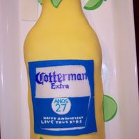 Corona Cake this was for an anniversary... the label has the family last name and how many years they have been married.