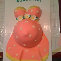 Baby Bump Cake White Raspberry Cake with Raspberry Jam filling. My first attempt at this kind of cake and it was so much fun. It is also the first cake I...