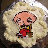 Family Guy Cupcake Cake My first FBCT and cupcake cake! Thanks cakecentral for the great tutorials.