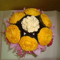 Cupcake Bouquet my 1st cupcake bouquet. hope you like it