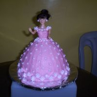 Cake Doll This is my fisrt attempt in cake decorating. I made this as a gift for the birthday of my officemate's daughter. This is made of...