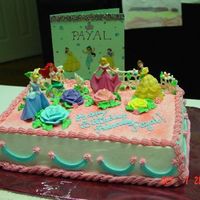 Princess Garden Cake For Niece My neice had a Princess party for her b'day. She loved this cake as did all the other princesses and princes who attended. That made...