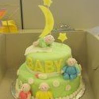2 Tiered Moon And Babies 
