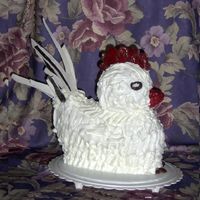 Mother's Rooster Bd This is another 2006 cake. (I didn't bake any in 2007.) This was for my mother's 92nd BD. She collects roosters, so I had to give...